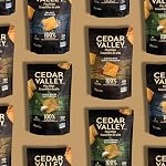 Cedar Valley Pita Chips Variety Pack | 180g (Pack of 6) | Seed Oil Free, Cooked in 100% Coconut Oil | Crisp, Golden & Flaky | No Preservatives, Non-GMO Ingredients | Healthy Snacks Made in Canada