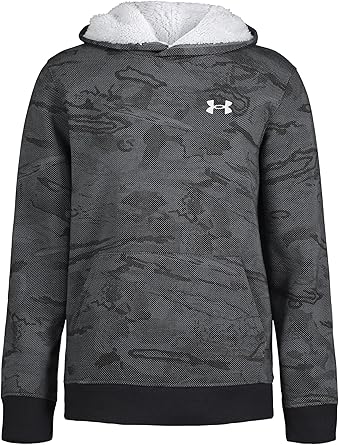 Under Armour Boys' Outdoor Hoodie, Large Front Pocket, Quick-Drying & Lightweight