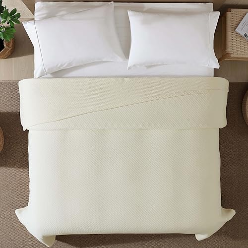 Miniatura 7 de Elite Home - Manta de algodón orgánico 100% certificado GOTS, Orquídea, gemelo