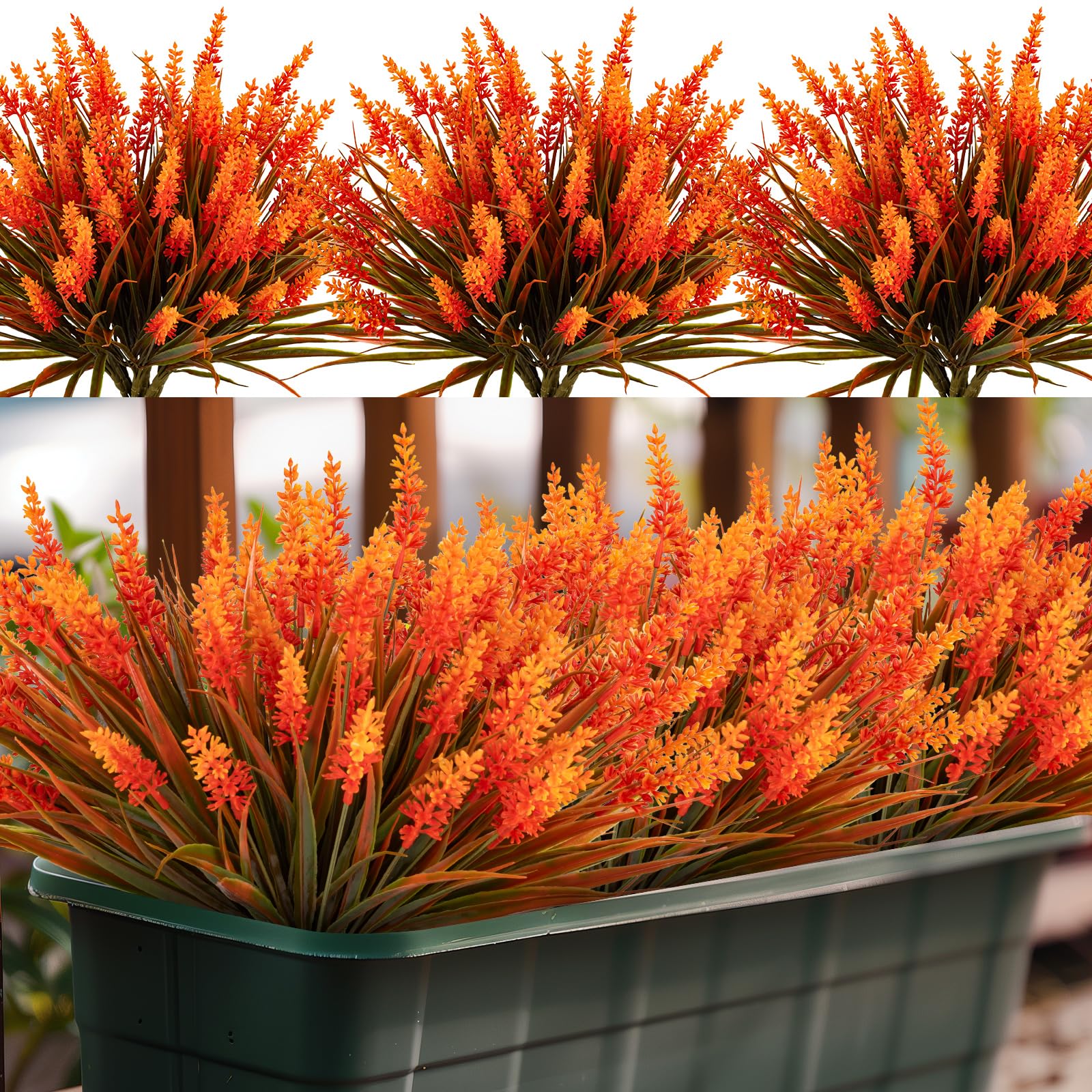 Nigirior Artificial Fall Flowers 24 Bundles