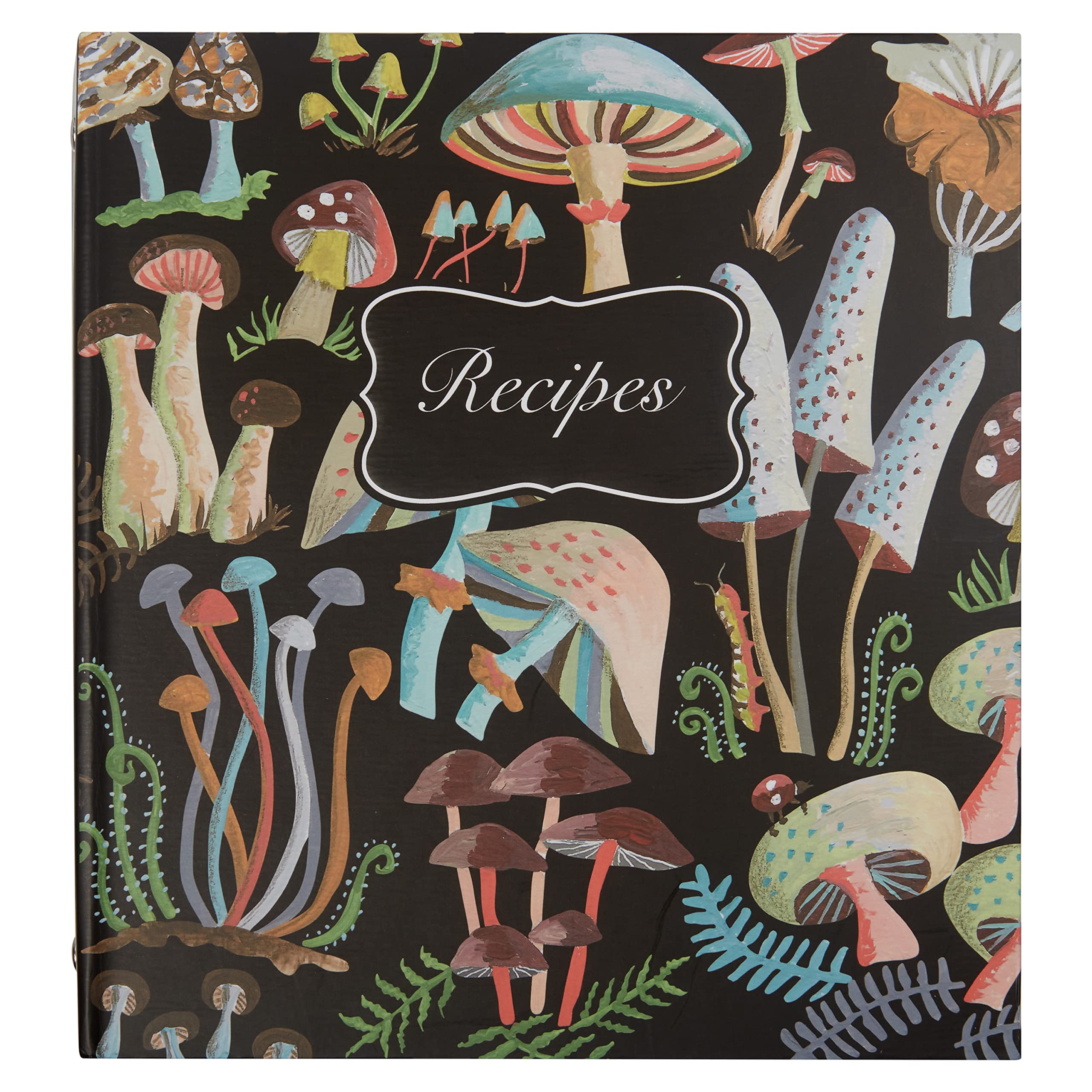 C.R. Gibson Raccoglitore per ricette a 3 anelli con carte, 23,7 x 21,6 cm