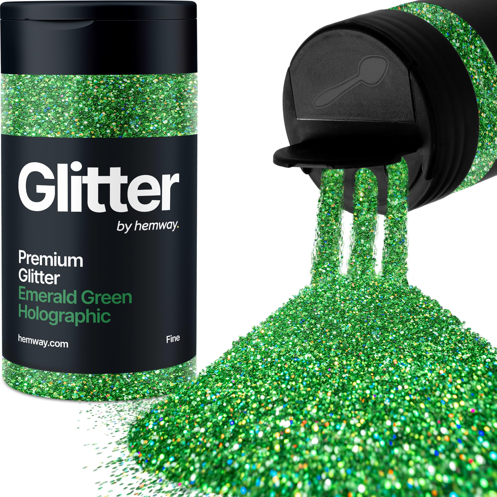Champagne Gold Glitter Shaker, 130g Ultrafine Glitter, Crafts 1/128" Metallic Flake Champagne Gold Sequins, Resin & Epoxy Crafts, Decorating, Halloween, Christmas Nail, Face, Hemway — view 127