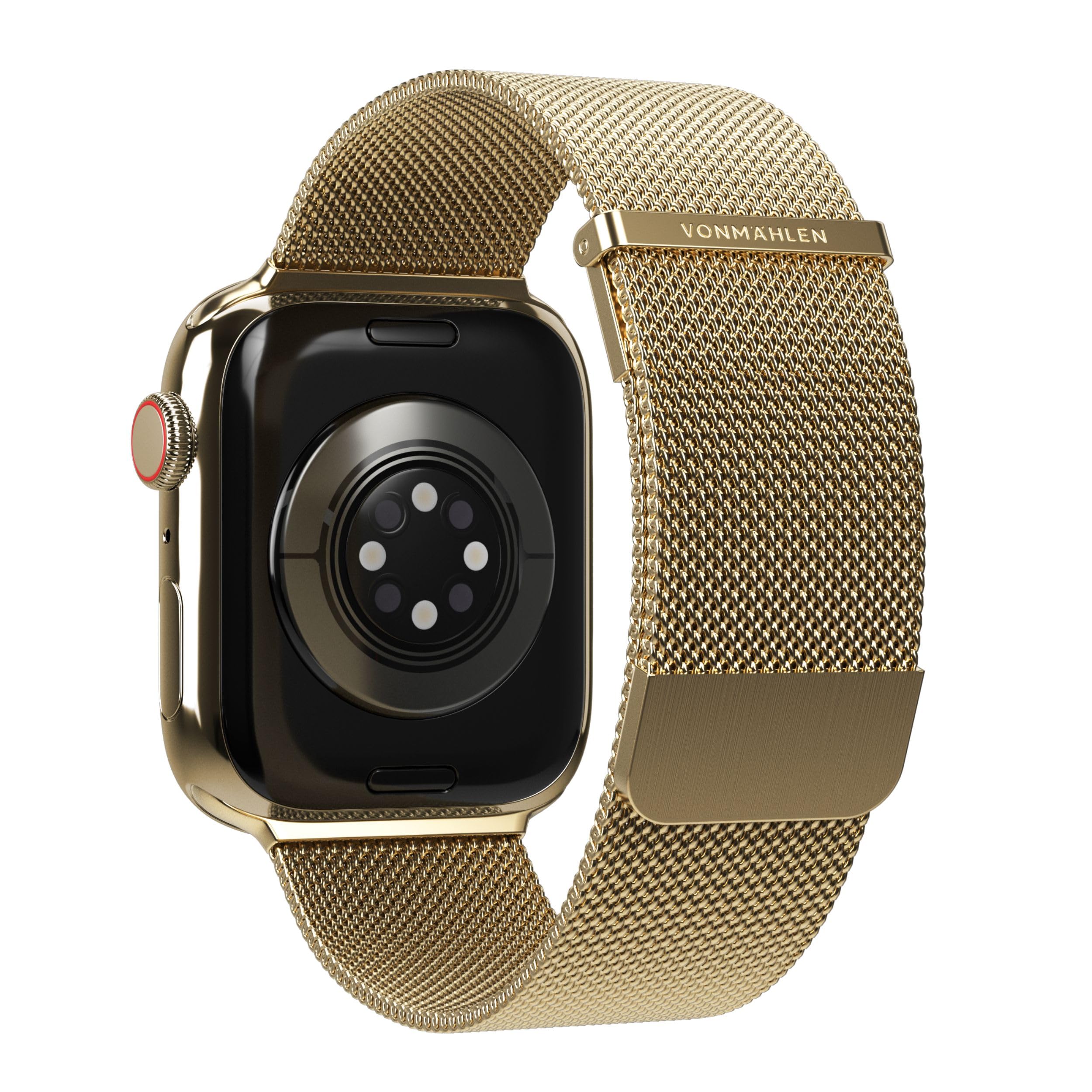 VONMÄHLEN Milanese Loop 2 - Bracelet élégant en acier inoxydable avec fermeture magnétique - Réglable de qualité supérieure - Compatible avec Apple Watch