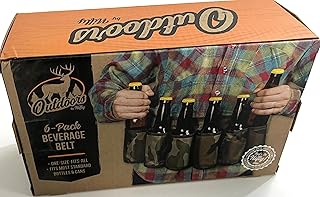 Outdoors by Nifty 6 -Pack Beverage Adjustable Belt - Generic