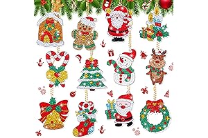 Deck the Holidays with Dazzling Diamond Painting Kits for Kids Christmas