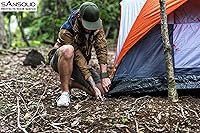 Vista 5 de SANSOLID Funda táctica para correa de reloj militar para mantener y proteger tu reloj