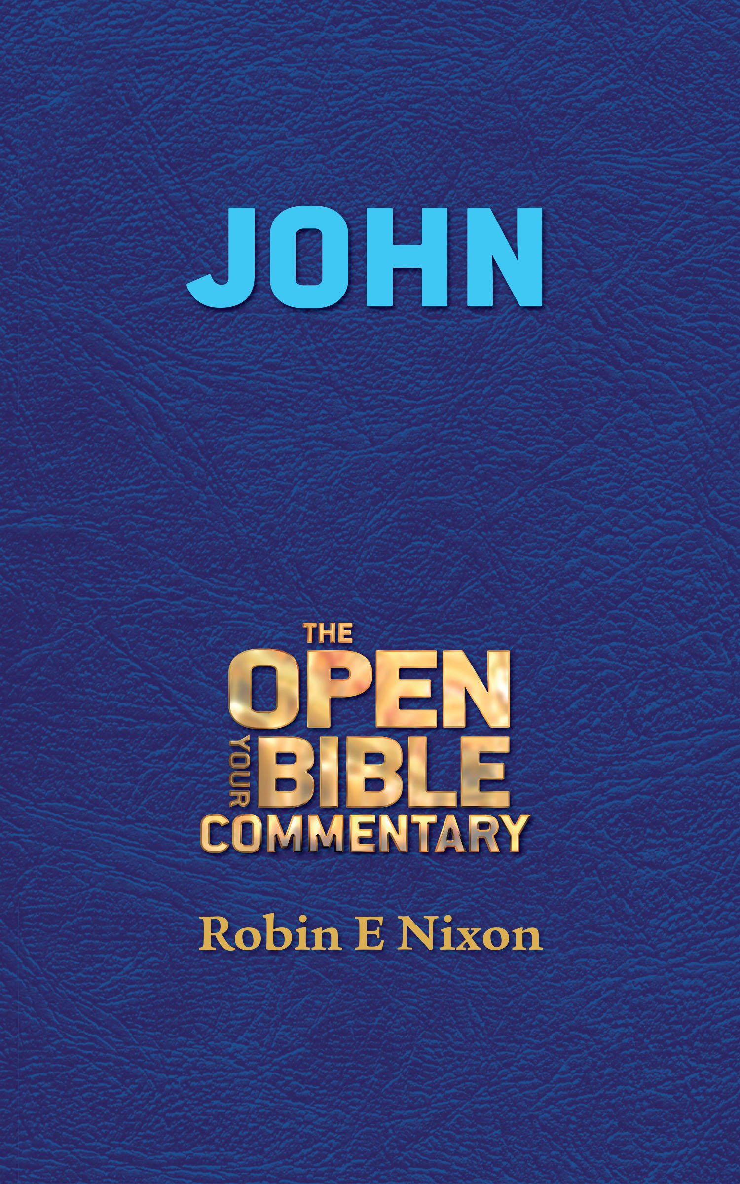 John (Open Your Bible Commentary, New Testament Book 4)