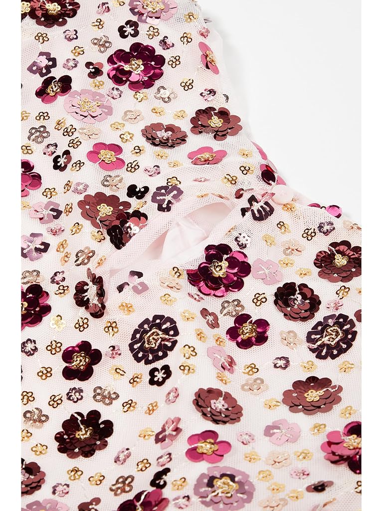 Pink Janie and Jack Sequin Flower Dress (Toddler/Little Kid/Big Kid)