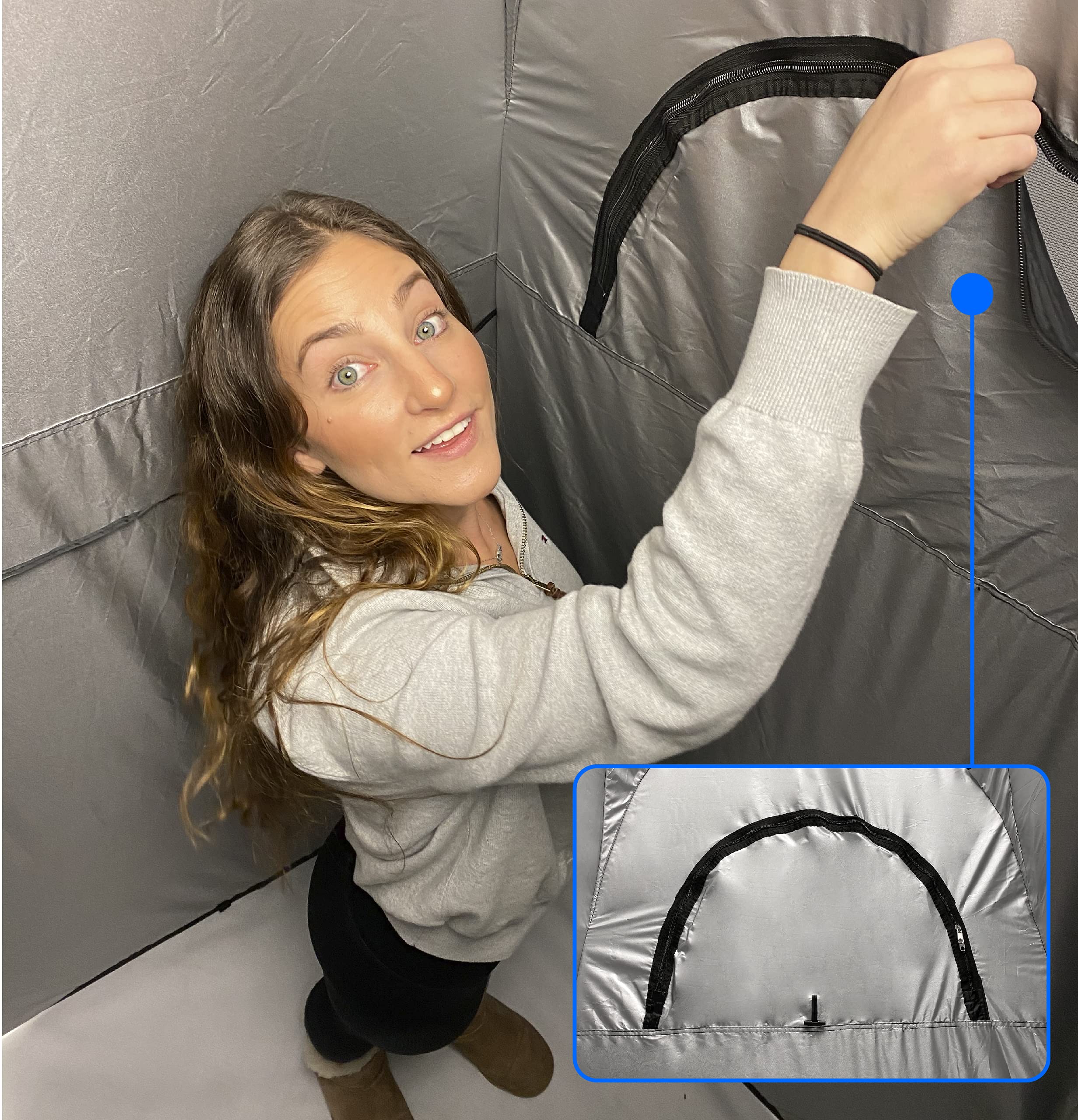 Portable Dressing Changing Room EasyGO Products Portable Changing Dressing Room Pop Up Shelter