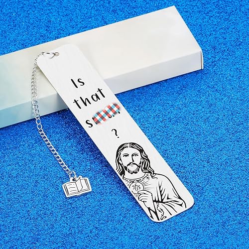 Miniatura 6 de Marcapáginas divertidos para mujeres y hombres, divertidos marcadores cristianos para mujeres y hombres, regalos de Pascua para él, regalos para