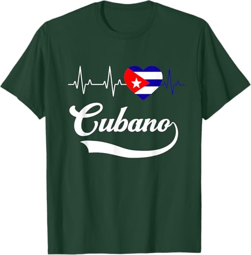Miniatura 40 de Cubanito Baseball Flag Heart Souvenir Cubano Cuba Men Boy T-Shirt Black,Navy Blue,Dark Green,Dark Heather Grey,Heather Blue,Sapphire Blue,Royal