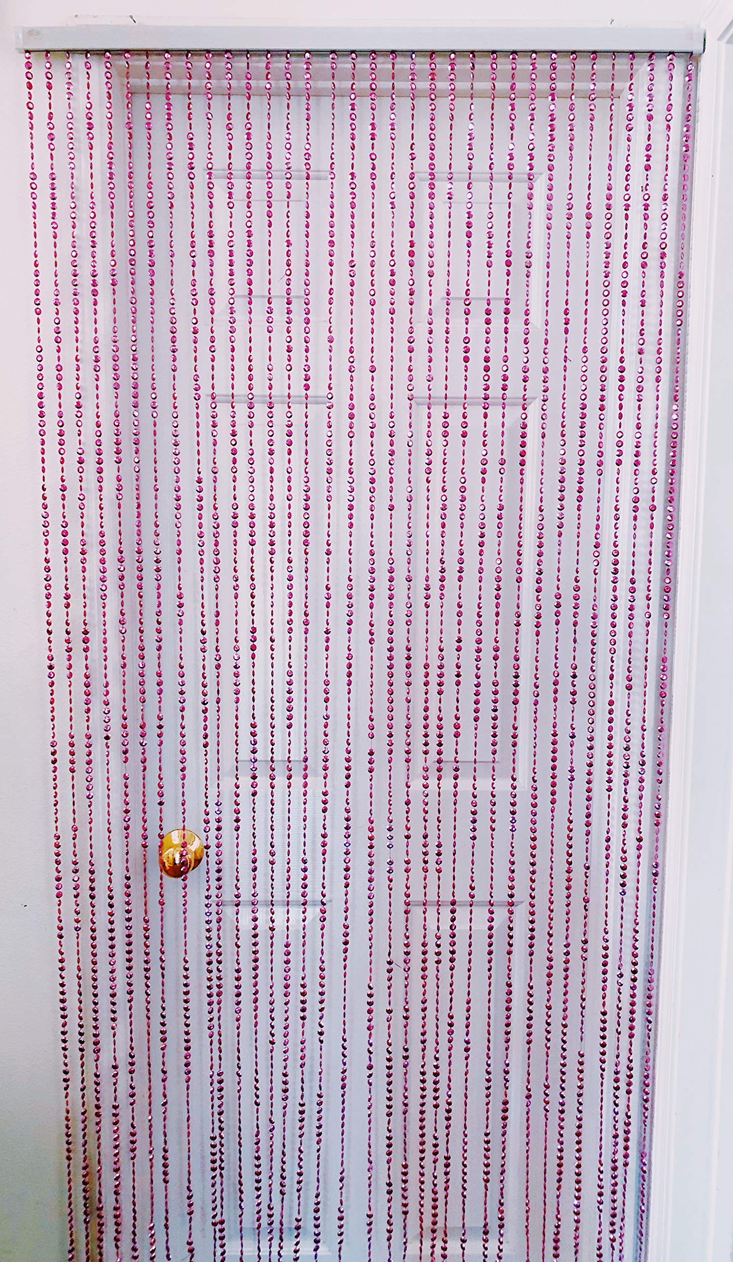 jkk sale (Beautiful Sparkling Eye-catching Bead String Curtain for Bedroom doorways, Aesthetic and Perfect Door Decorations for Daughters, Wives, Mothers, Grandmothers, Aunts, Sister