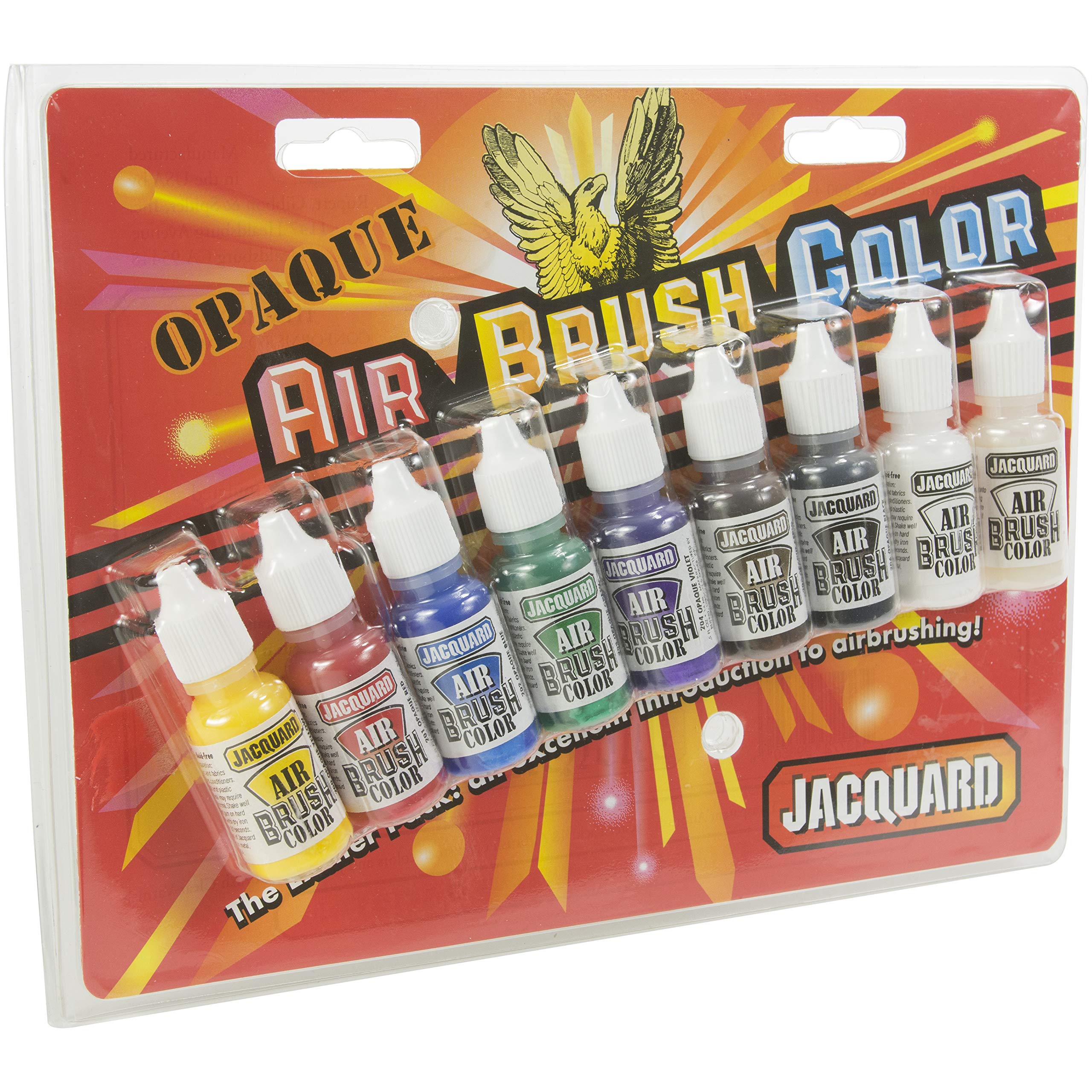 Pack aerographe opaque Jacquard aux pigments intenses de haute qualite