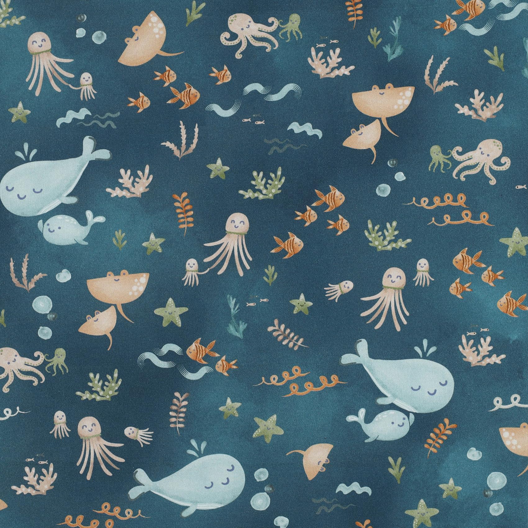 VmG-Store 1 m Cotton Fabric for Sewing 100% Cotton Sewing Fabric No Sold by the Metre Children's Fabric (Wale Bc003)