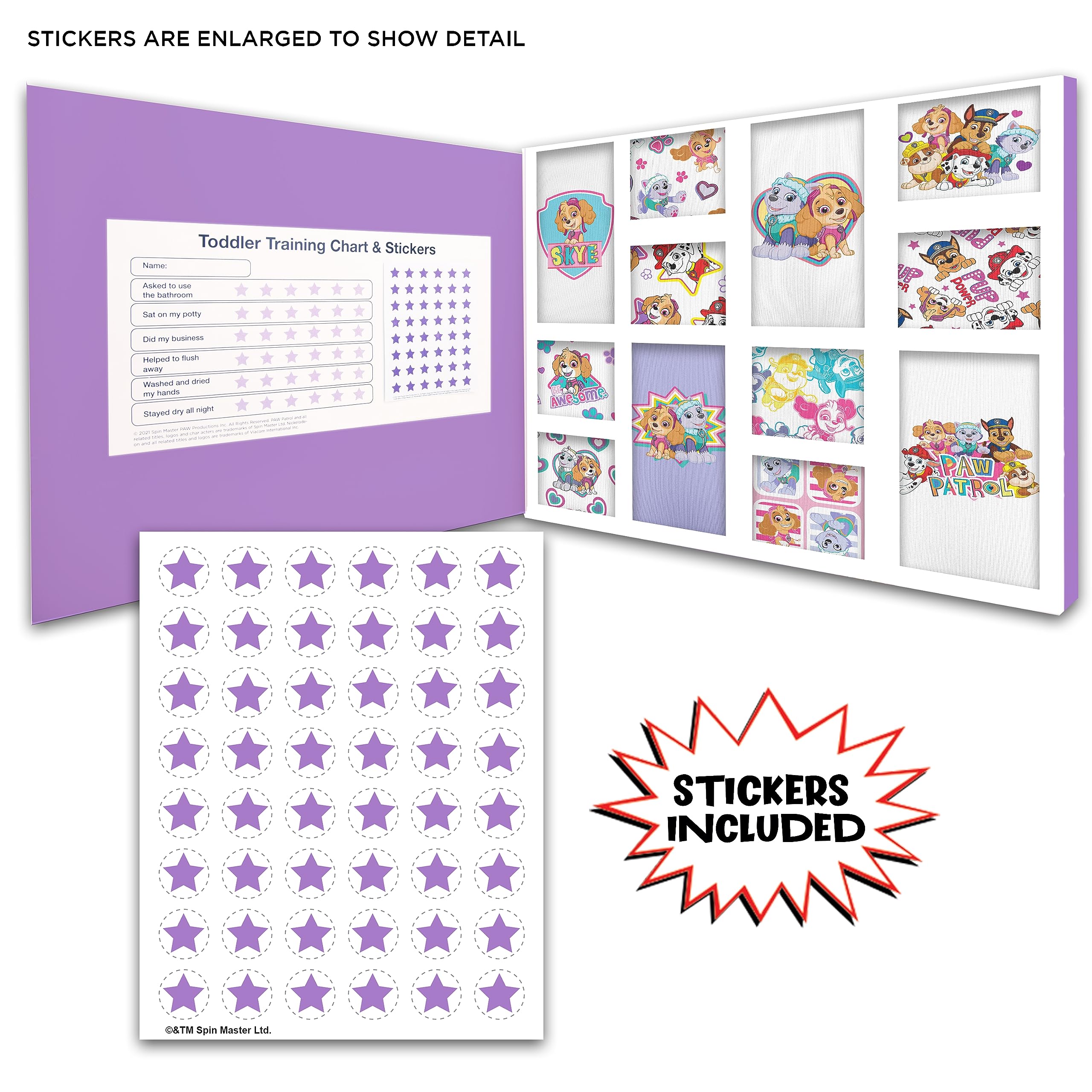 PAW PATROL Mädchen Underwear Multipacks Slip (12er Pack)