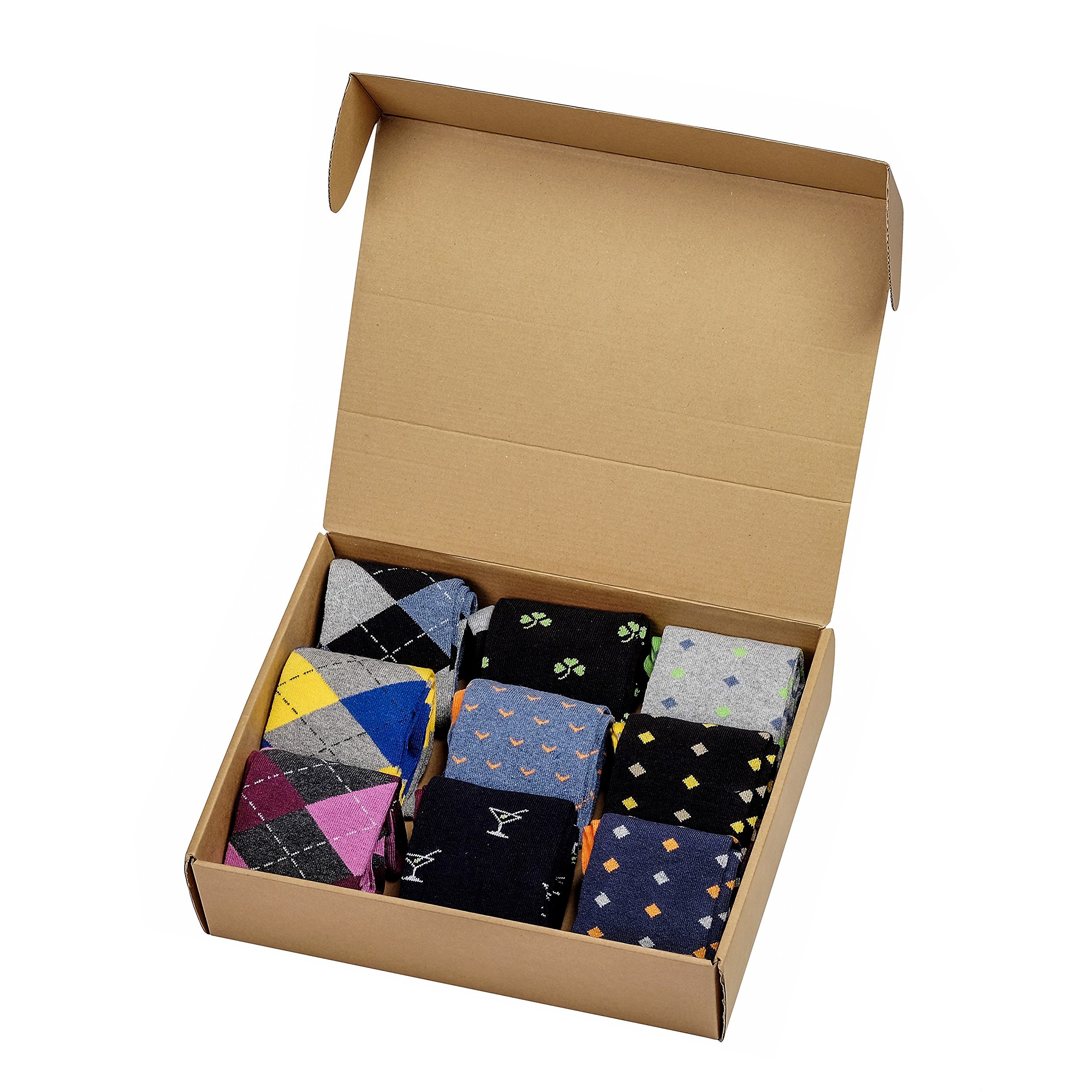 Pierre Henry SocksPierre Henry Mid-Calf Dress Socks for Mens 7, 9 to 11