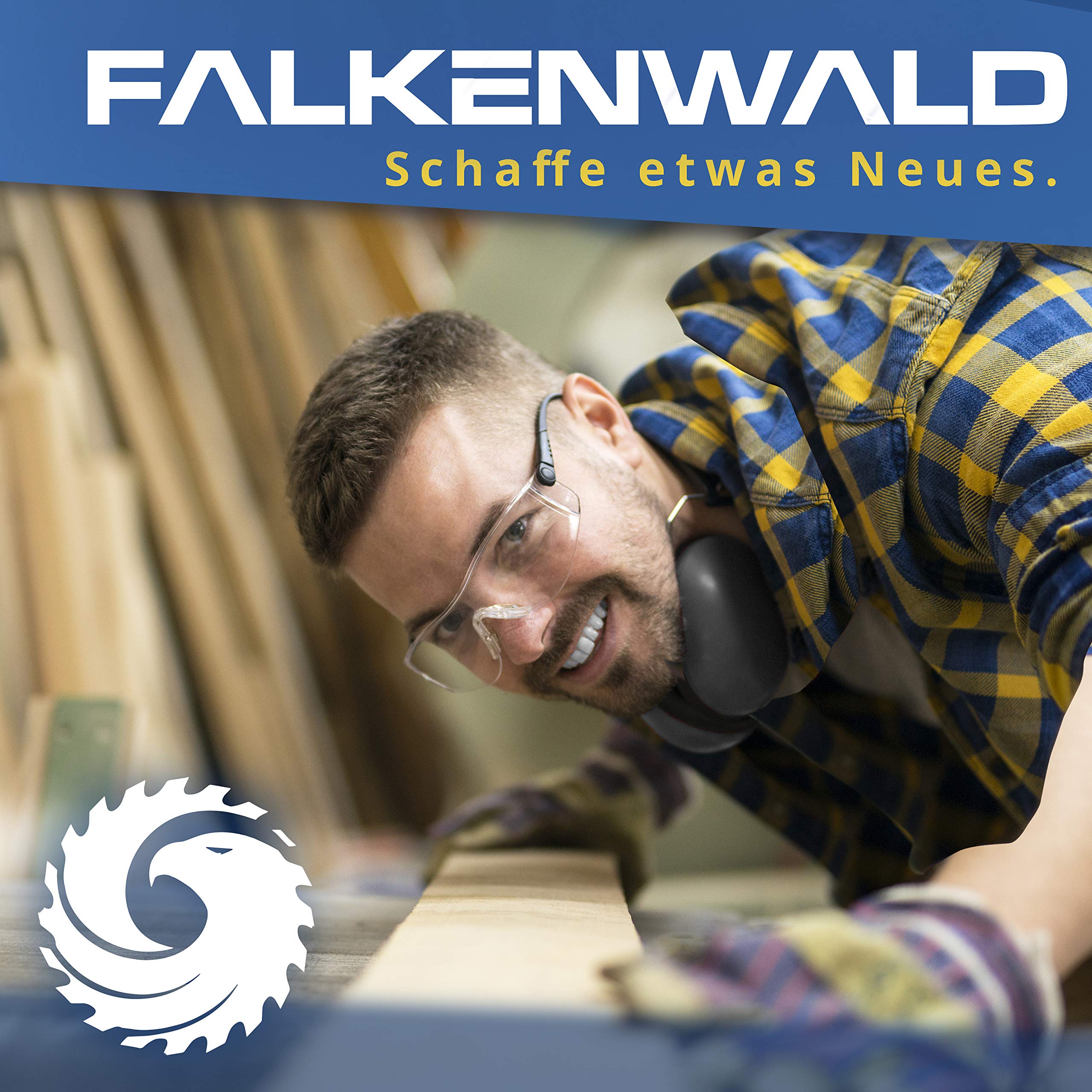 FALKENWALD® Lama per sega circolare 260 x 30 mm (Multi) – Lama per sega circolare per legno, metallo, alluminio e plastica, compatibile con Makita, Bosch e altre marche