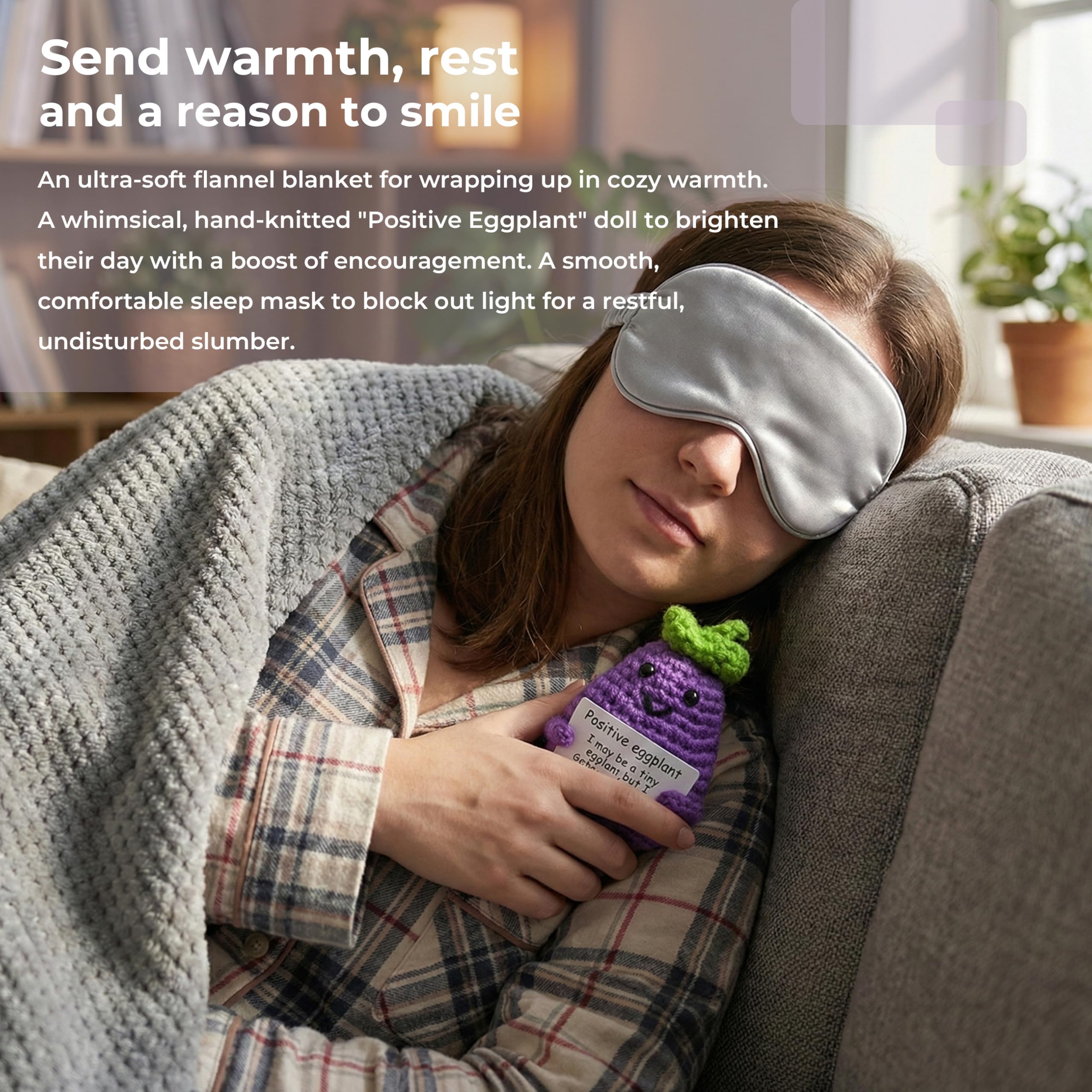 Get Well Care Package for Women with Blanket and Tumbler