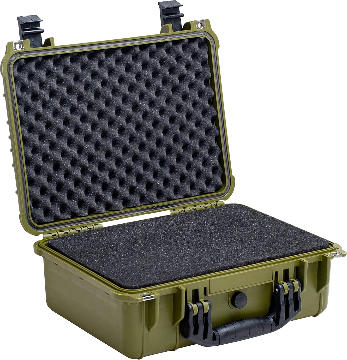 MEIJIA Portable All Weather Waterproof Camera Case With Foam,Fit Use of Drones,Camera,Equipments,Pistols,15.98x12.99x6.85inches - Image 3