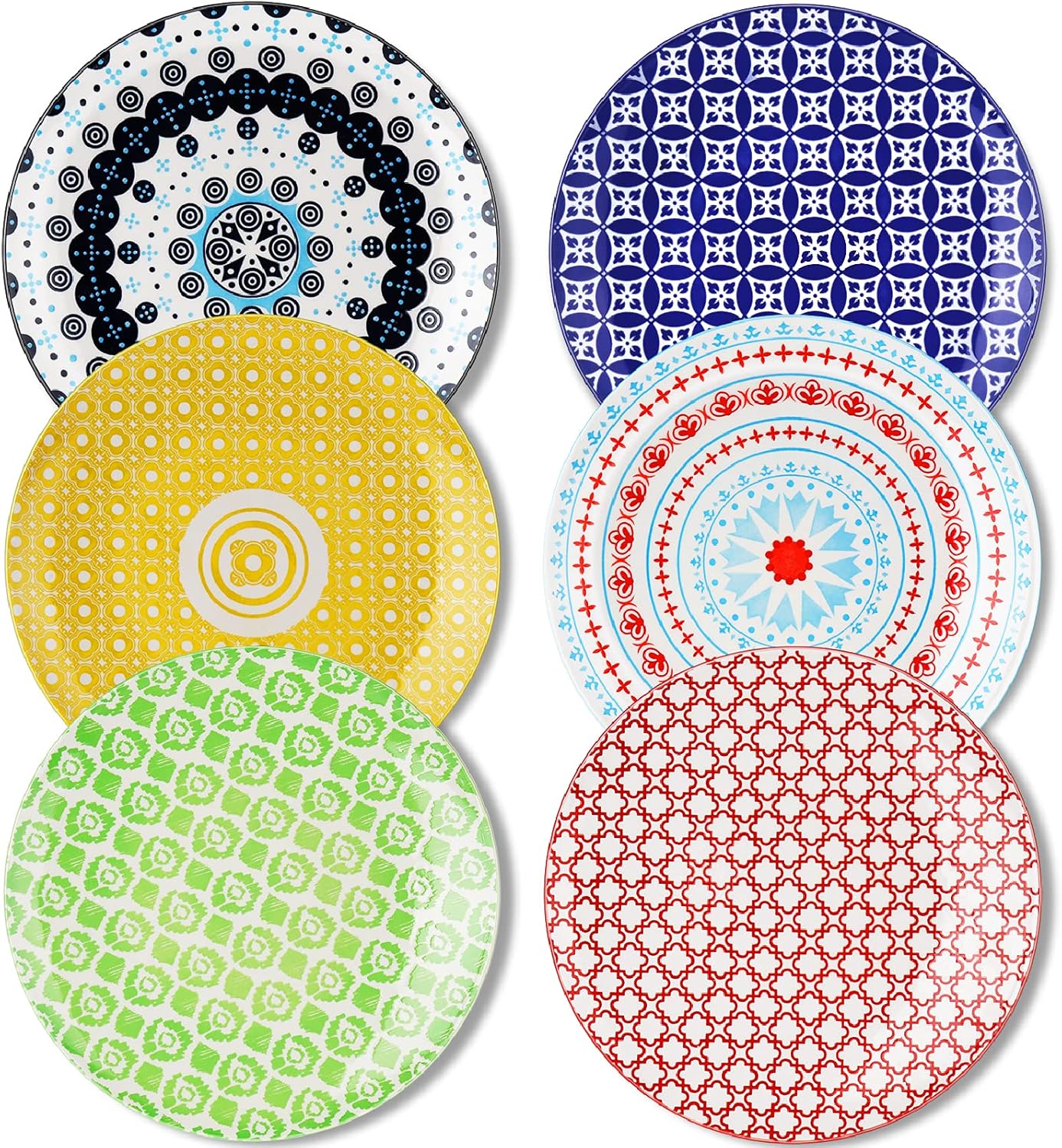 DeeCoo Large Dinner Plates Set, Premium Porcelain Dinnerware for