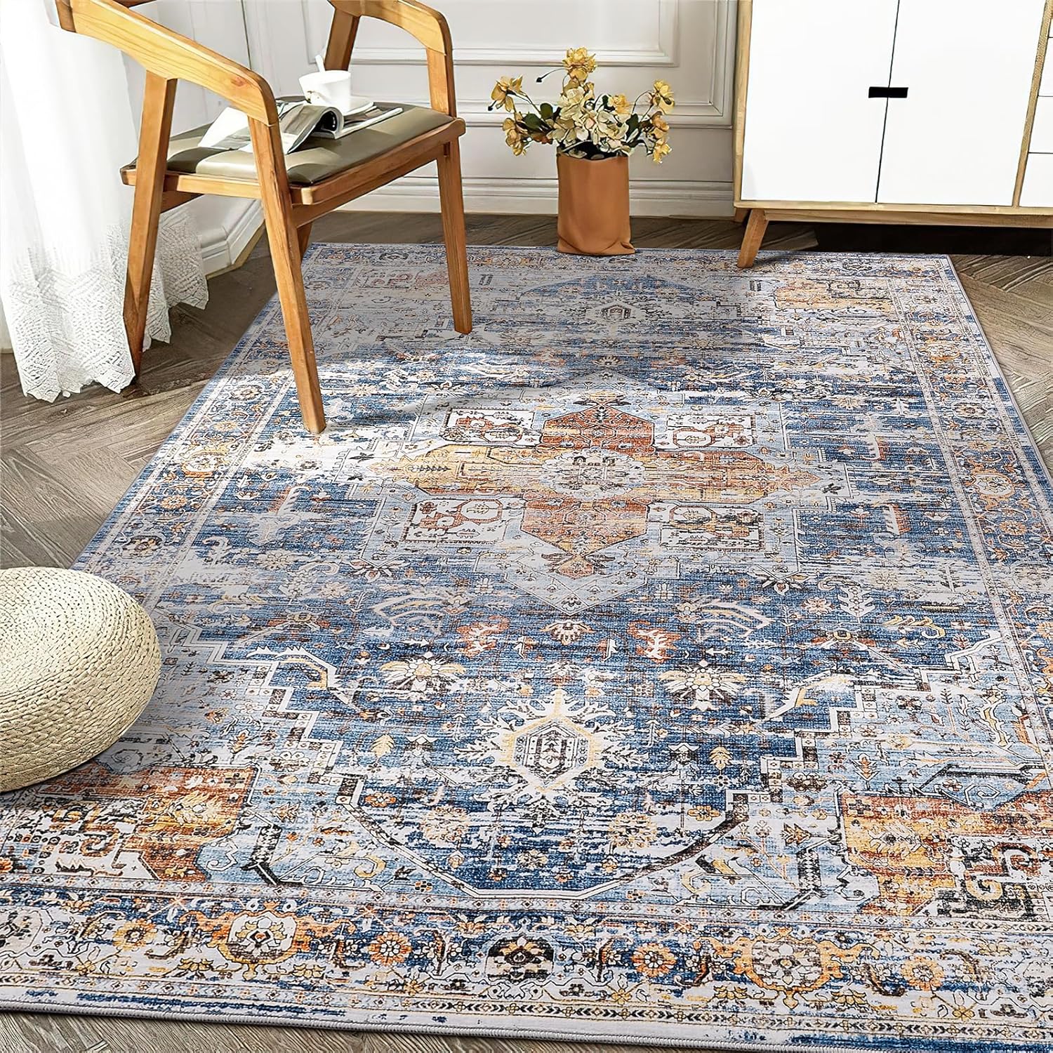 Zesthome Area Rugs 8x10 Rugs for Living Room,NonSlip