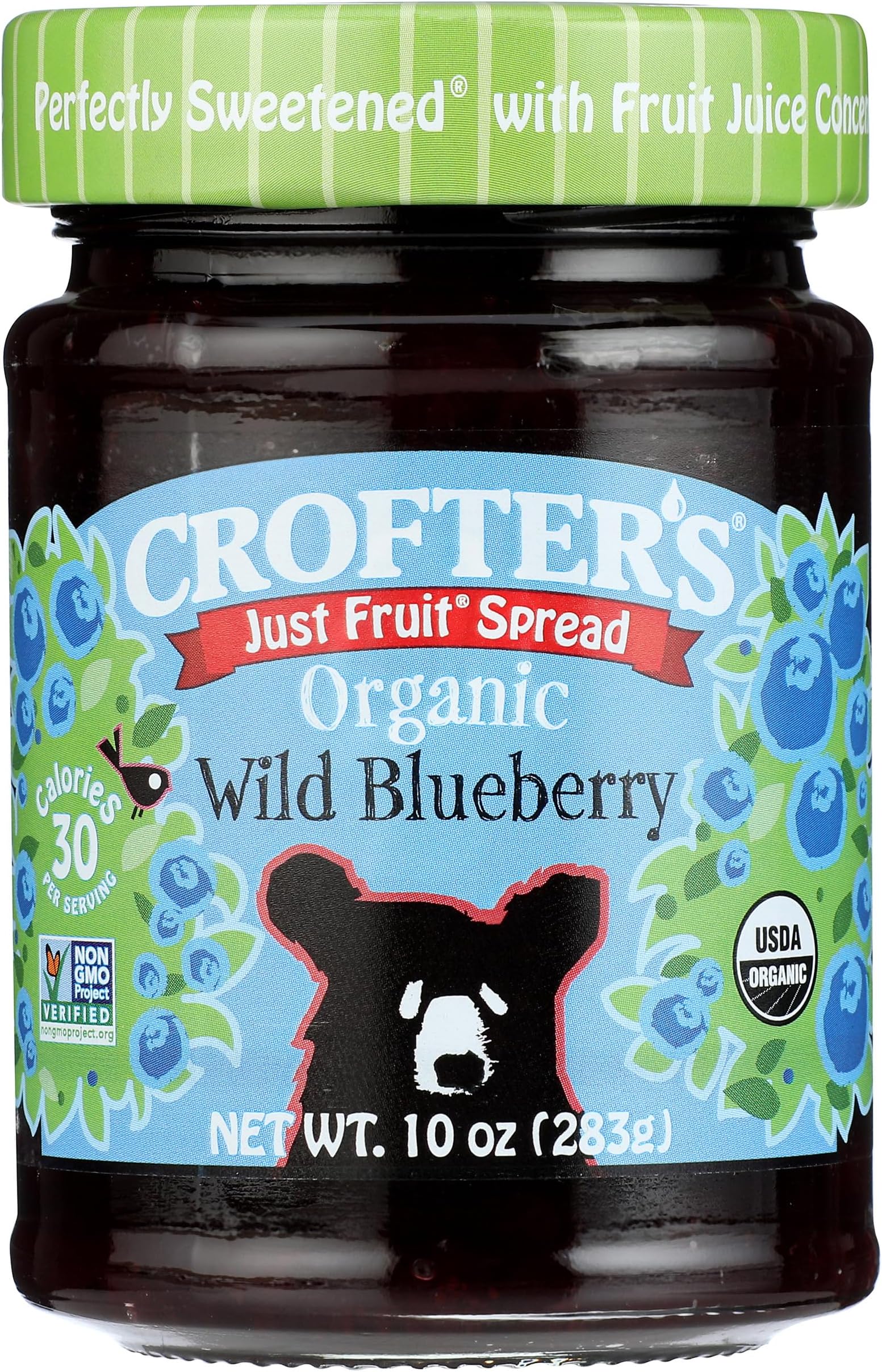 Crofters Fruit Sped Blueberry Organic, 10 oz