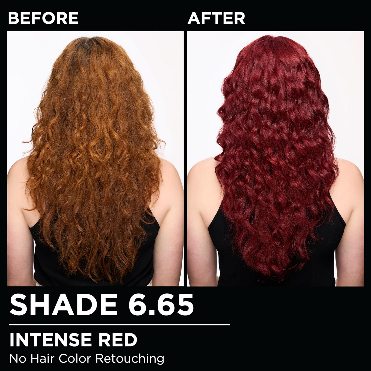Garnier Olia Hair Color, Oil Powered Ammonia Free Permanent Hair Dye for Long-Lasting Color, 6.65 Intense Red, 2 Dye Kits - Image 6