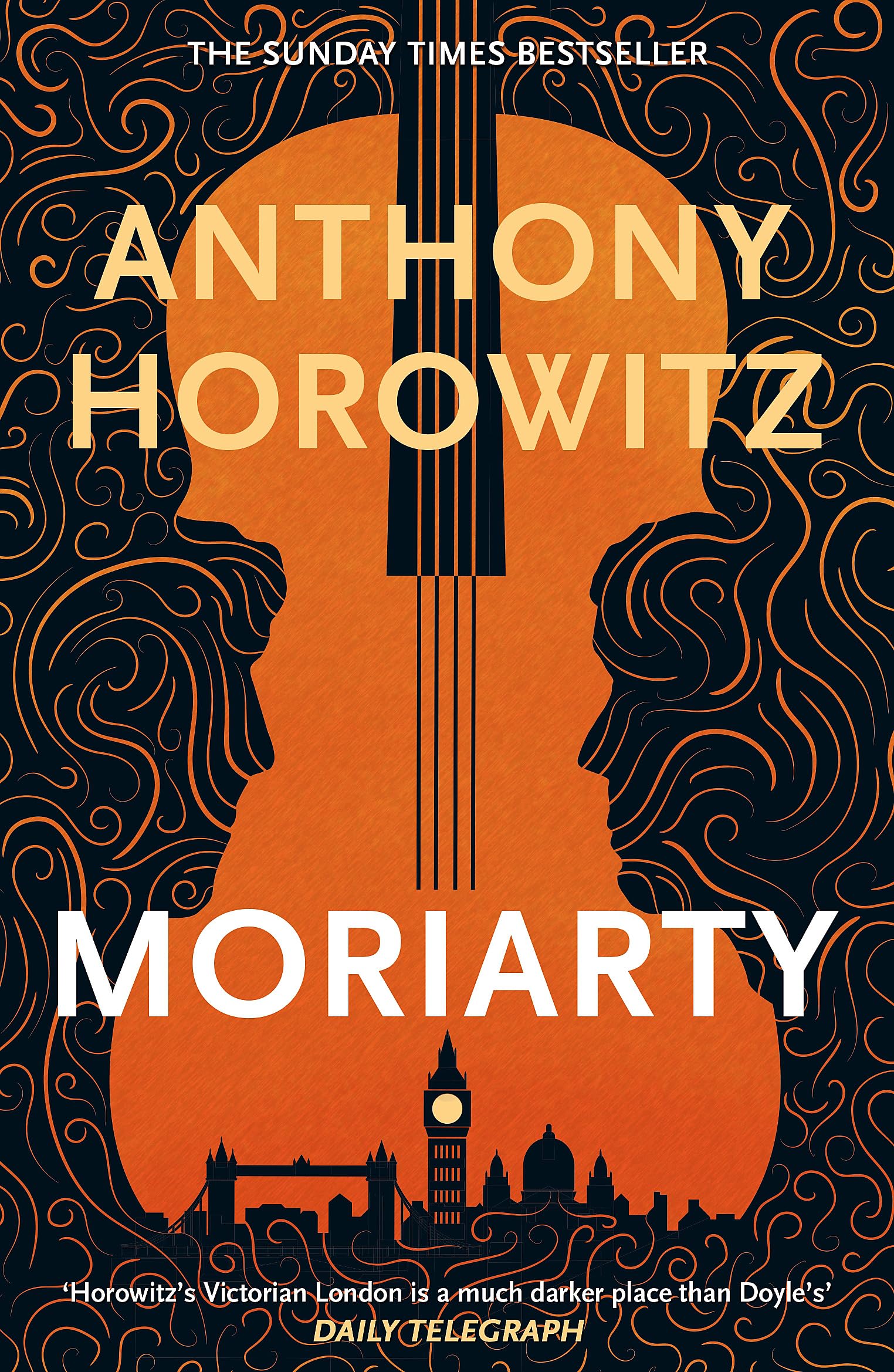 Anthony Horowitz Moriarty Paperback Book - Fiction - White