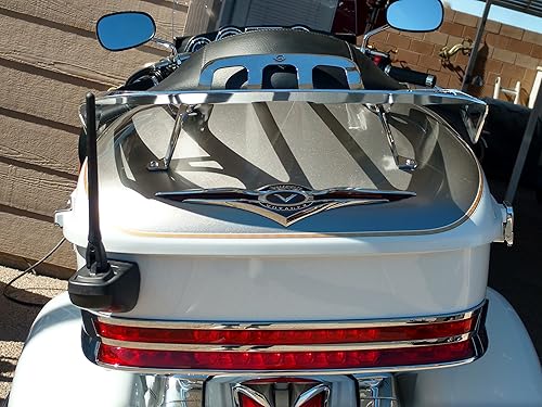 Miniatura 6 de AntennaMastsRus - El original de 6 34 pulgadas es compatible con Harley Davidson Street Glide (1989-2023) - Paquete de 1 - Antena de goma corta -