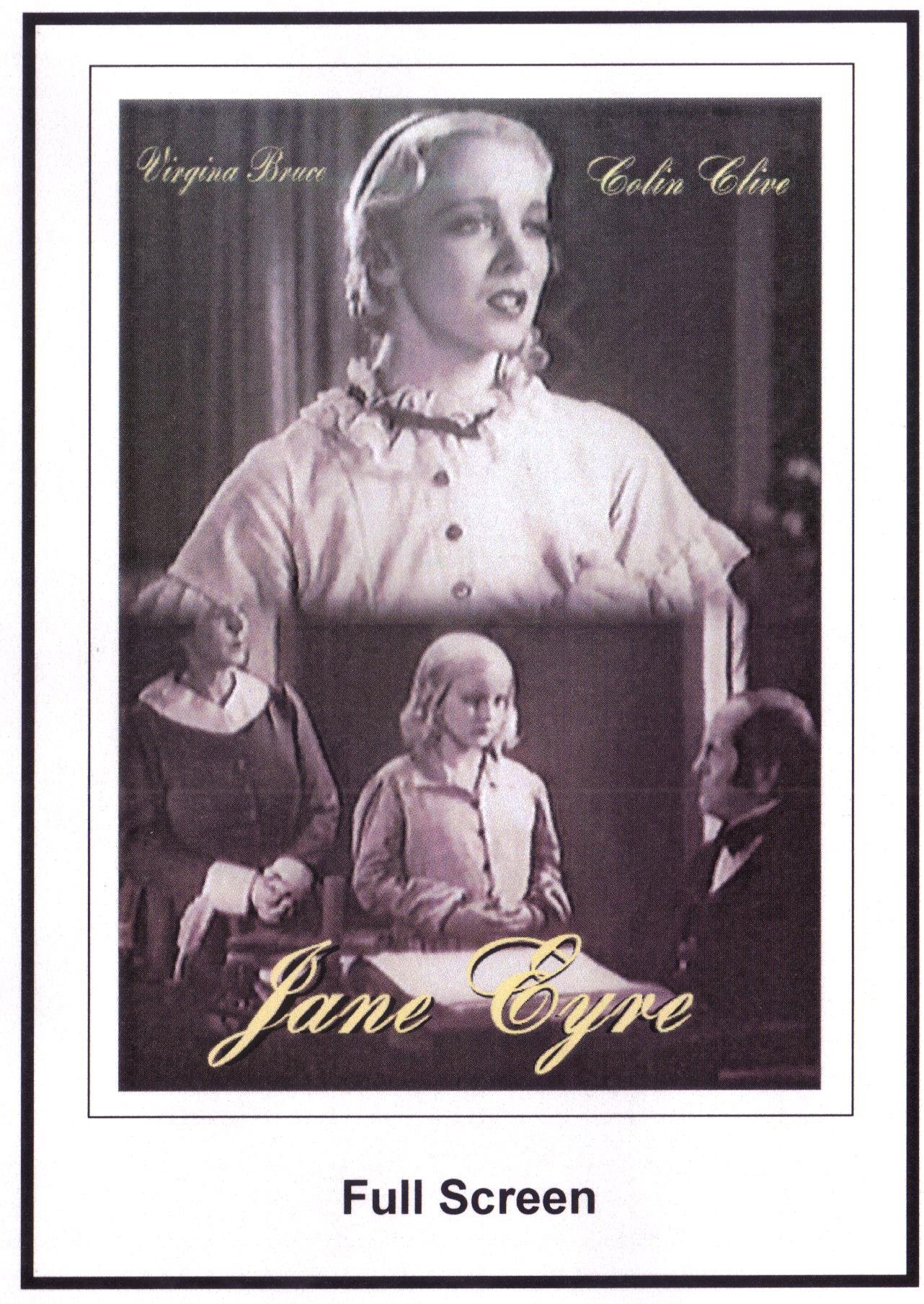 Jane Eyre 1934 película antigua drama gótico adaptación cinematográfica romance