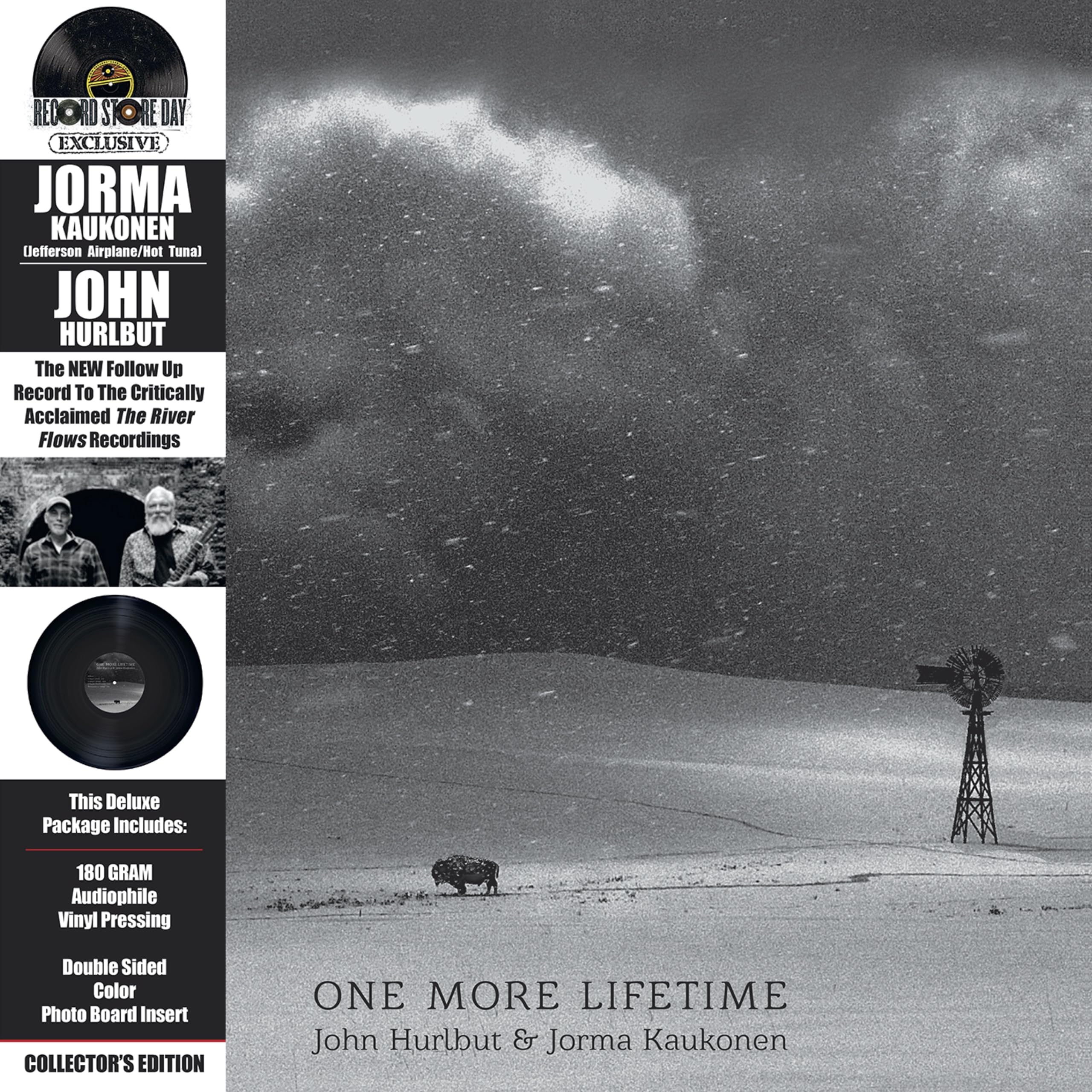 John Hurlbut & Jorma Kaukonen One More Lifetime (rsd 2024) LP New 819514012641