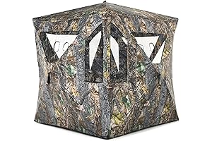 Pop-Up Vision Blinds: 270° Hunting Hideaway with Camouflage Protection