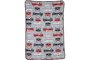 Carter's Fire Truck Blanket: Cozy Comfort for Little Firefighters
