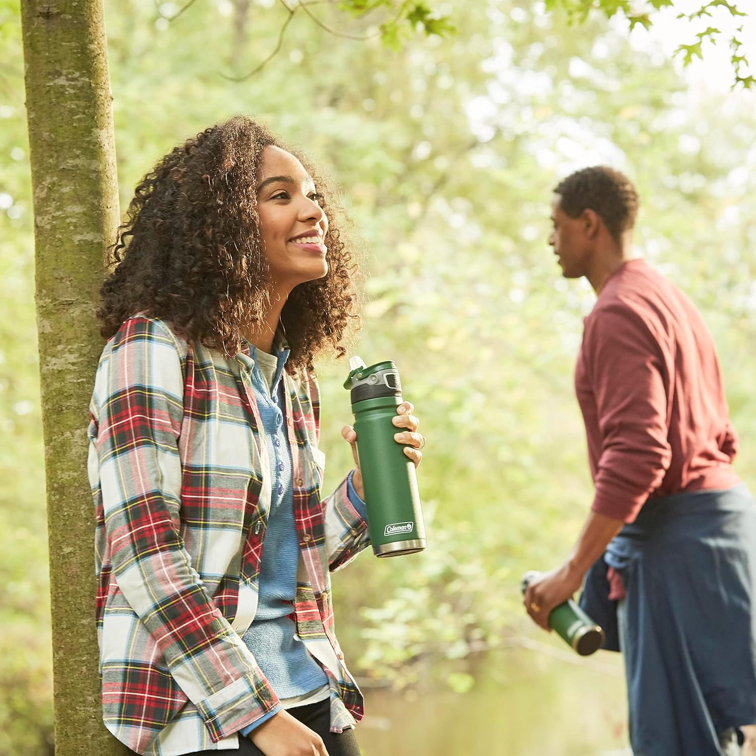 Coleman Switch AUTOSPOUT Insulated Stainless Steel Water Bottle