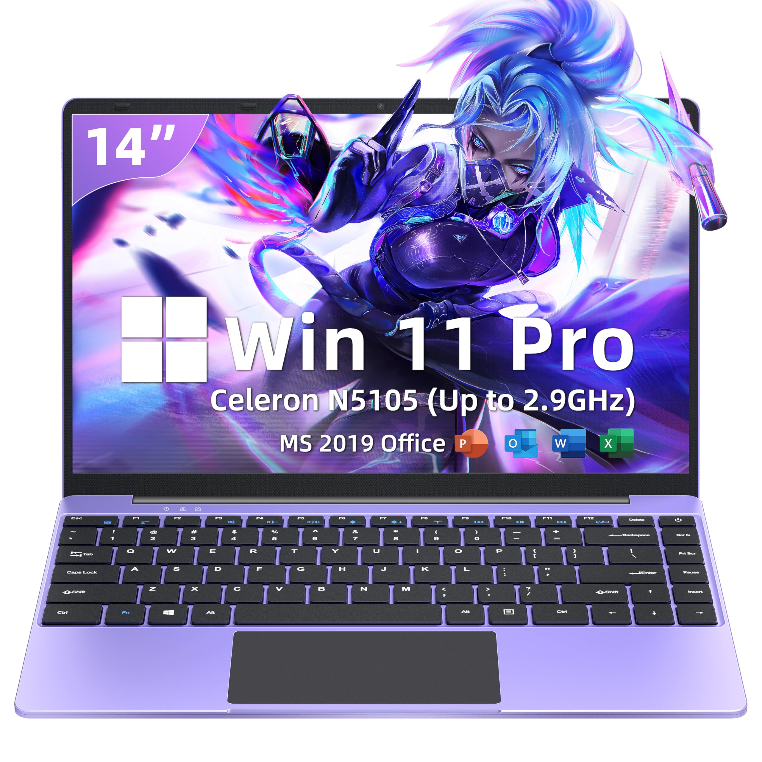 Amazon.co.jp: 14インチ薄型軽量ノートパソコン 【Windows 11 Pro 