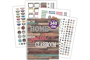 Undated Homeschool Planner for Organized Instructional Management