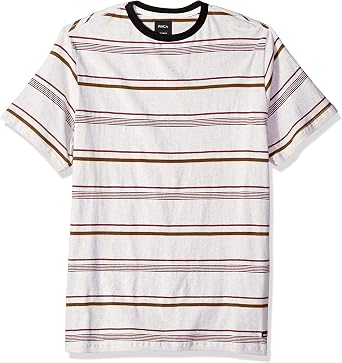 Amazon.com: RVCA Avila - Camiseta de punto a rayas para hombre, Avila -  playera de manga corta con cuello redondo, XXL : Ropa, Zapatos y Joyería