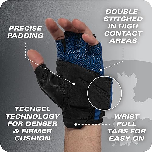 Miniatura 9 de Harbinger Guantes de agarre de entrenamiento 3.0