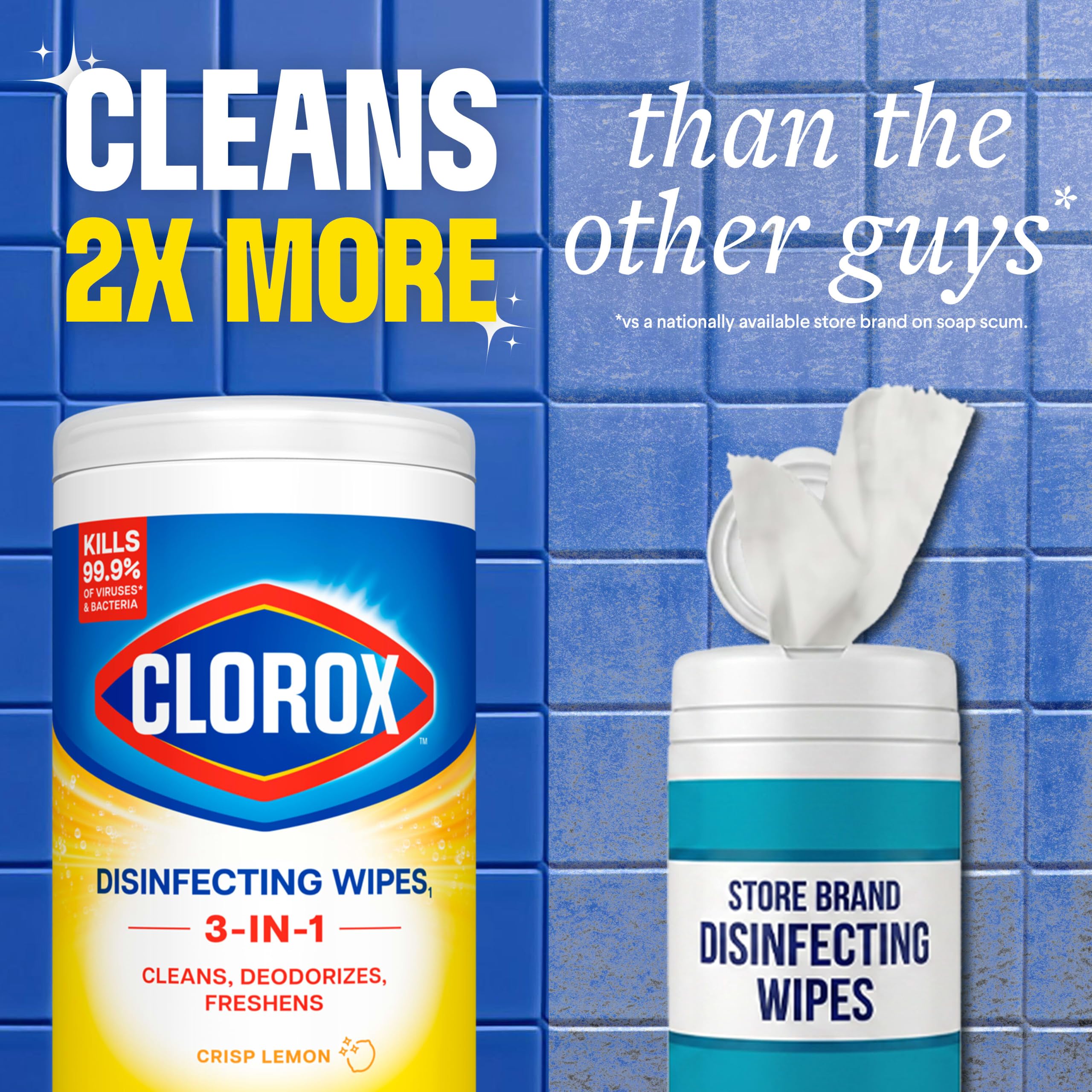 Clorox Disinfecting Wipes Back to School Bleach Free Fresh Scent 75 Count Pack May Vary product thumbnail 6