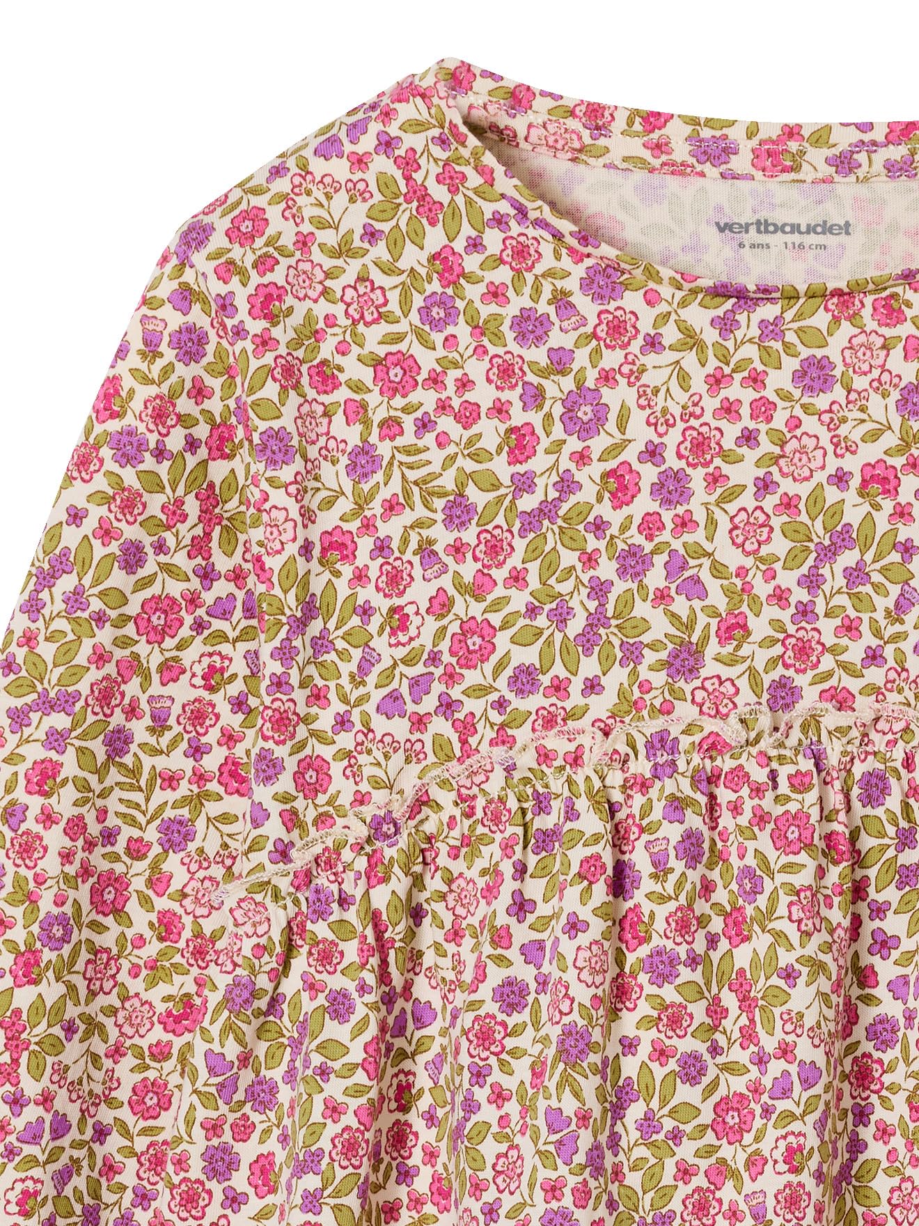Vertbaudet Mädchen Blusenshirt mit Print