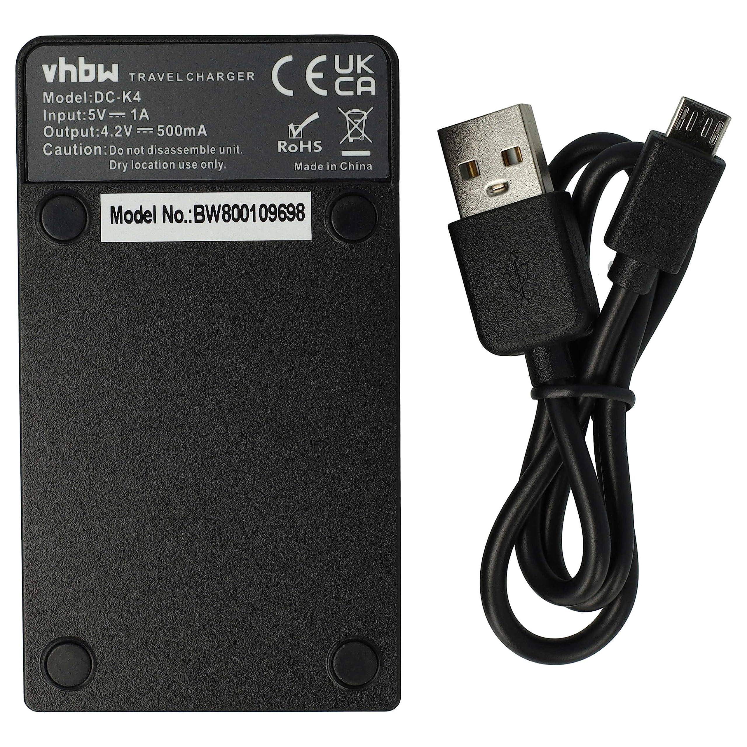 GIGAFOX Ladekabel Datenkabel USB-Kabel für Casio Exilim EX-Z1 EX-Z2 EX