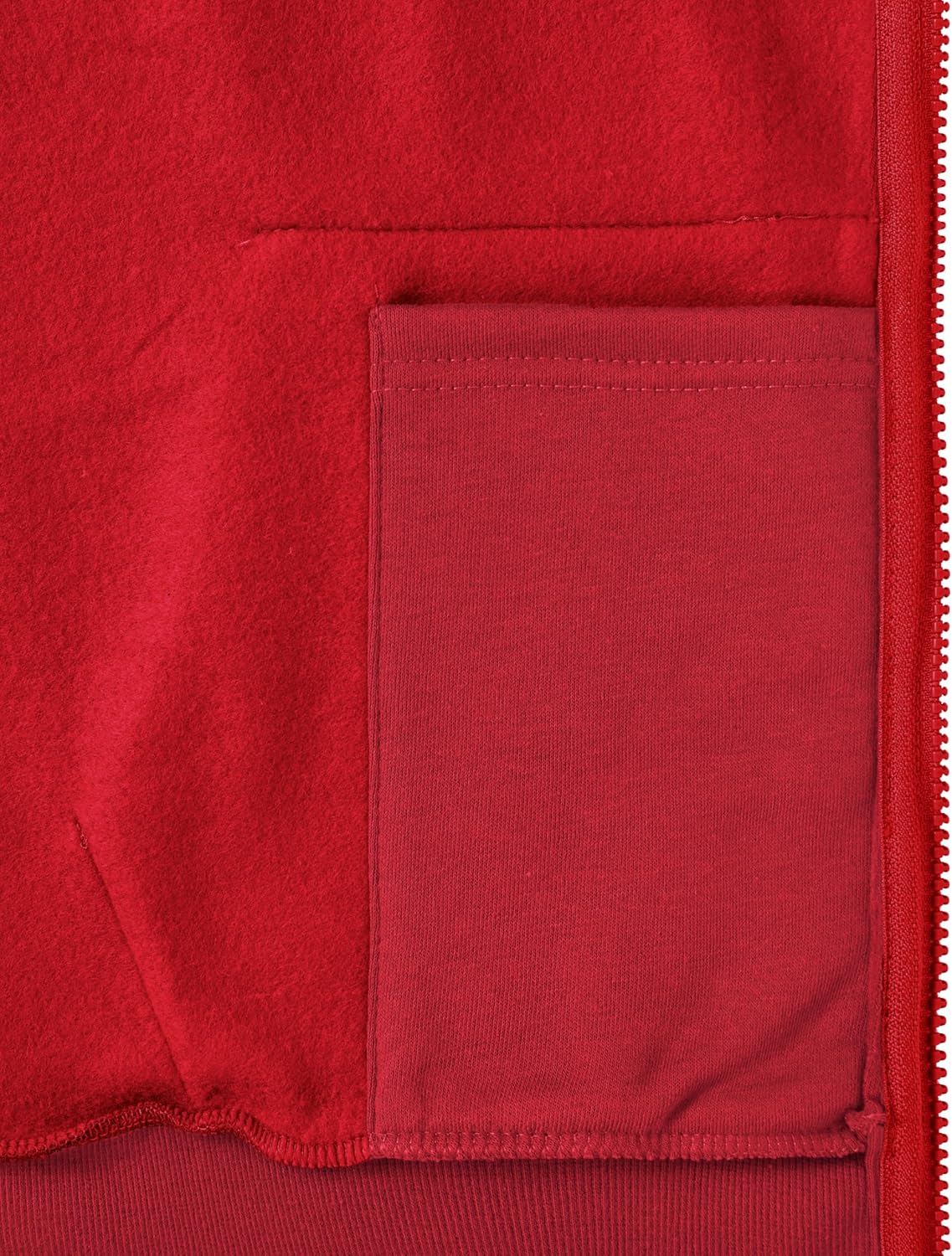 GIVON Women's Oversized Fleece Zip Up Hoodie Y2k Clothes Lightweight Long Sleeve Hooded Sweatshirt with Pockets - Image 6