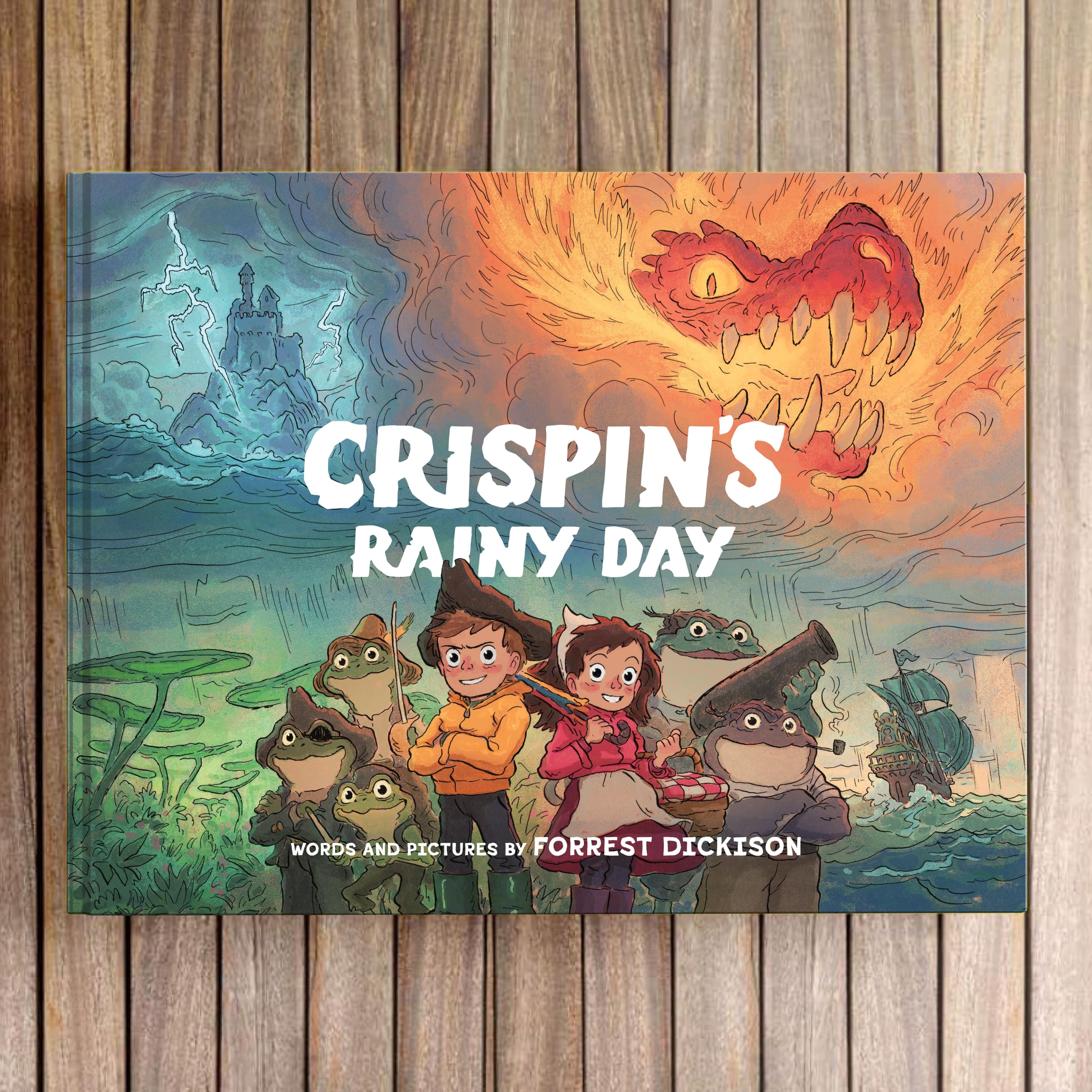 Crispin's Rainy Day The Search for the Long Lost Lightning Blade - Illustrated Children's Books - Fantasy Adventure Books for Kids - Image 2