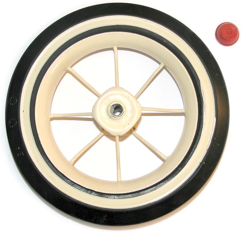 Radio Flyer Tricycle Replacement Rear Wheel/Tire (Fits Models 33 34 34B 34T)