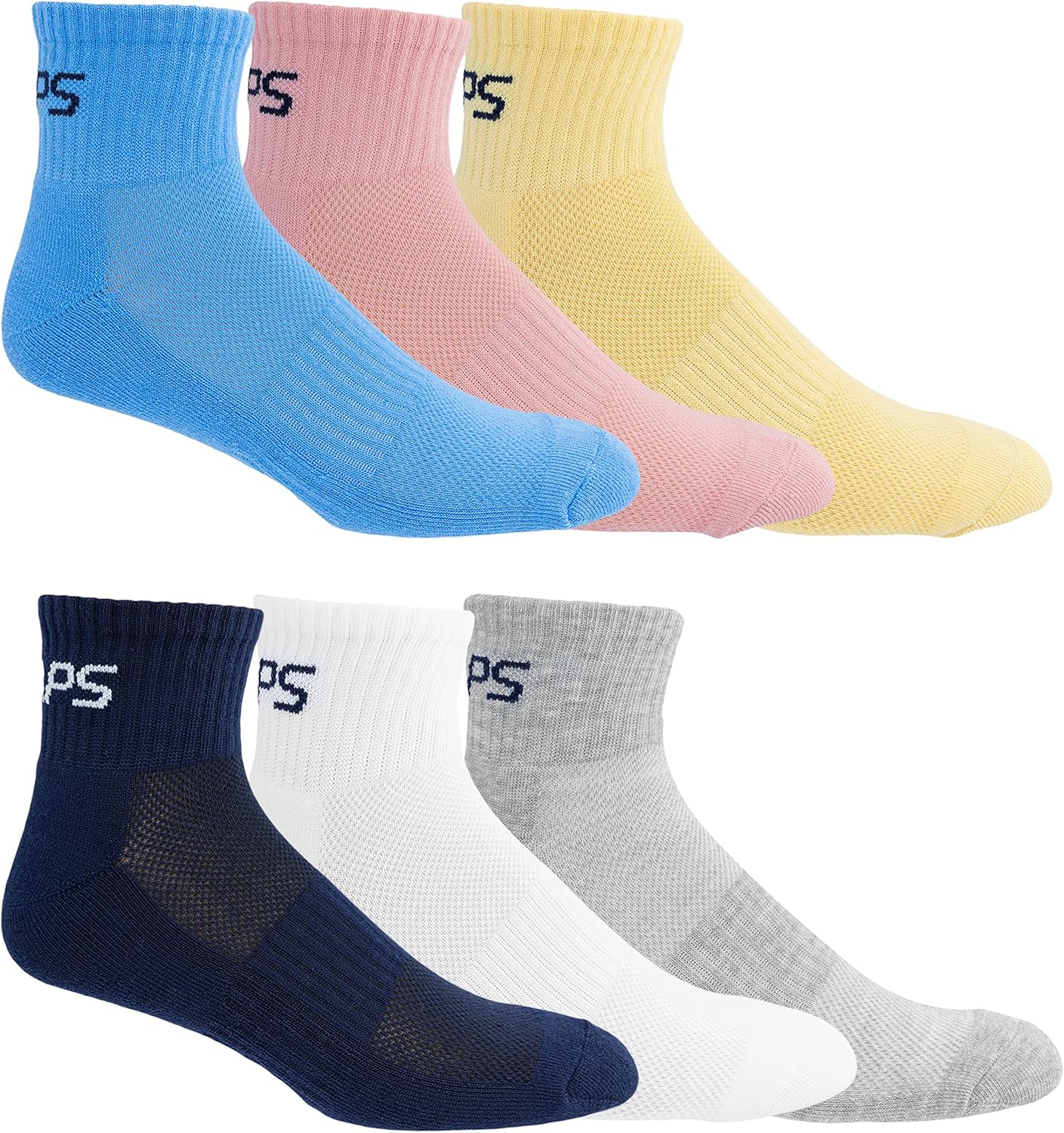 Chaps Men's Sport Cushioned Athletic Socks (6-Pack)
