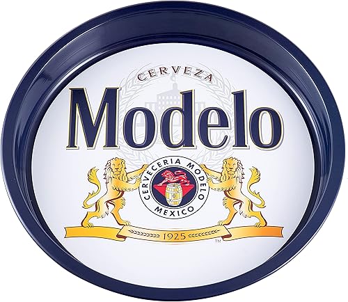 Bandeja redonda grande para bebidas modelo