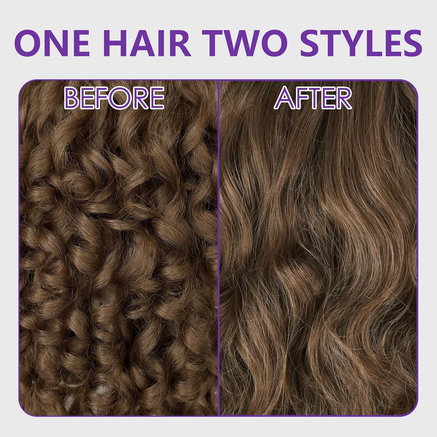 SOKU Curly Lace Front Wig, Long Curly Golden Brown Wigs for Black Women 22 Inch 13x4x1 HD Lace Frontal Ombre Brown Blonde Skunk Stripe Pre Plucked Ready to Wear Gluegless Middle Part Wig