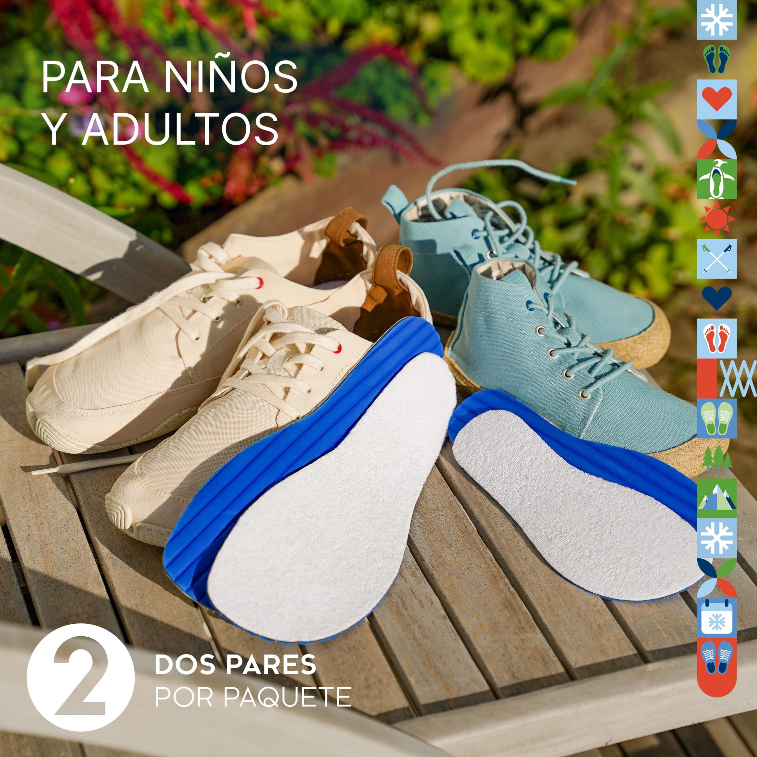 MANJARIN biped minimal sole plantillas para minimal shoes barefoot shoes algodón auténtico carbón activo 39