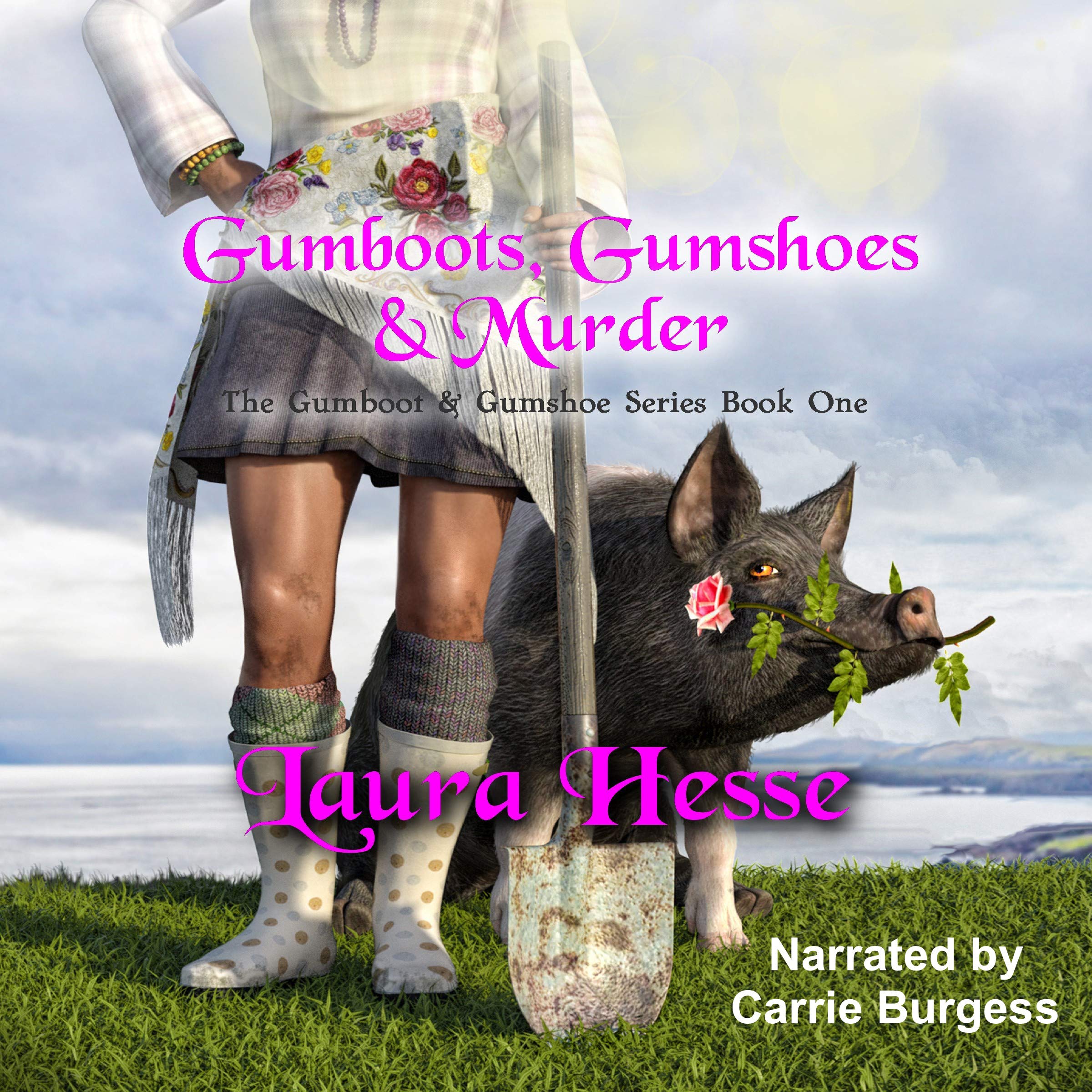Cover art for Gumboots, Gumshoes & Murder - A Cozy Detective Style Black Comedy Murder Mystery