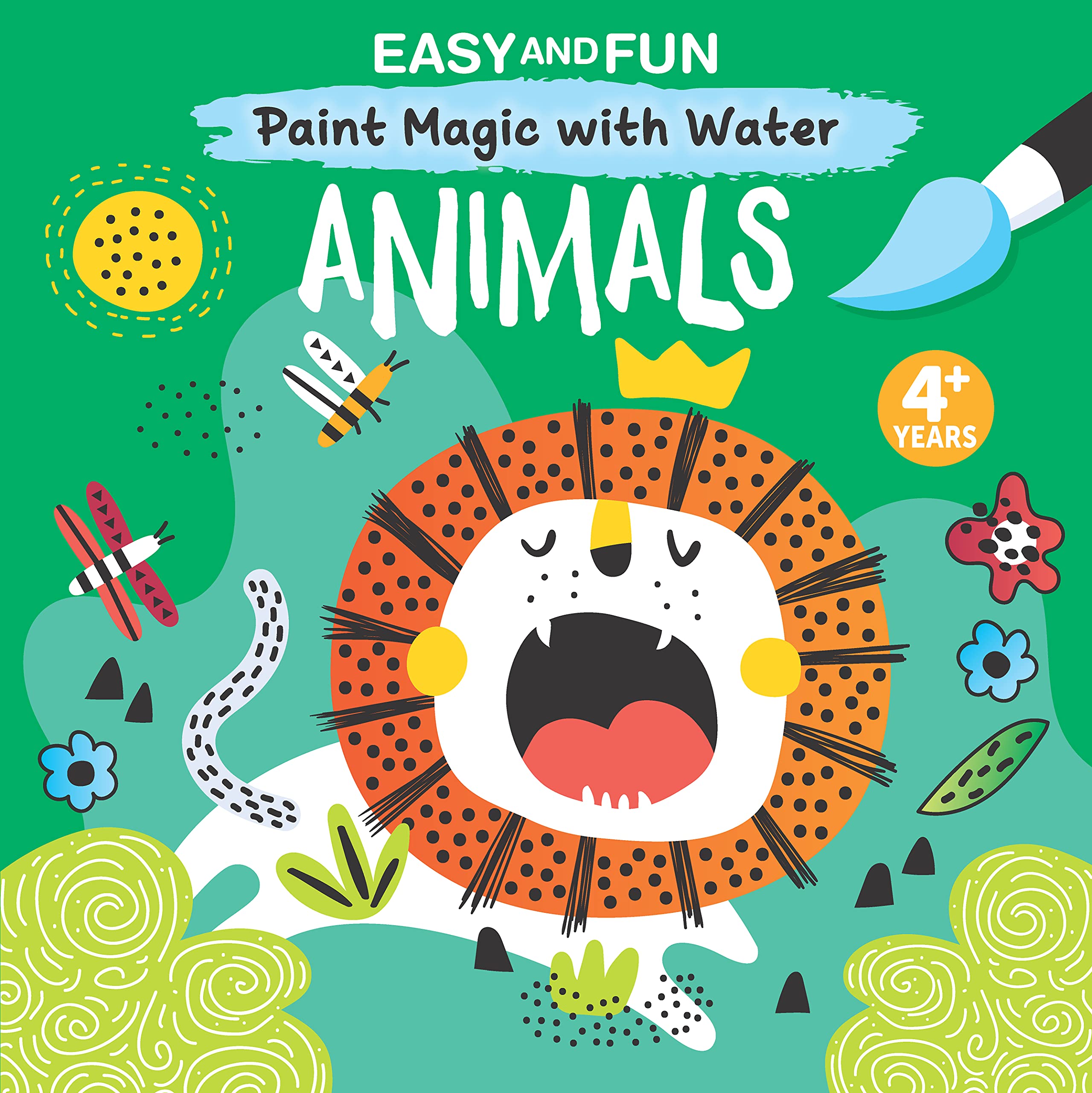 Easy and Fun Paint Magic with Water: Animals